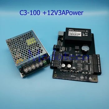 

Tcp/ip C3-100 Intelligent One-door Two-Way Access Control Panel aceess control system + ZK original PSM030B Power Supply Unit