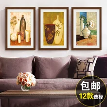 Ваза живопись tryptich спальня гостиная декоративные росписи диван фон Ресторан проход крыльцо краска Спальня