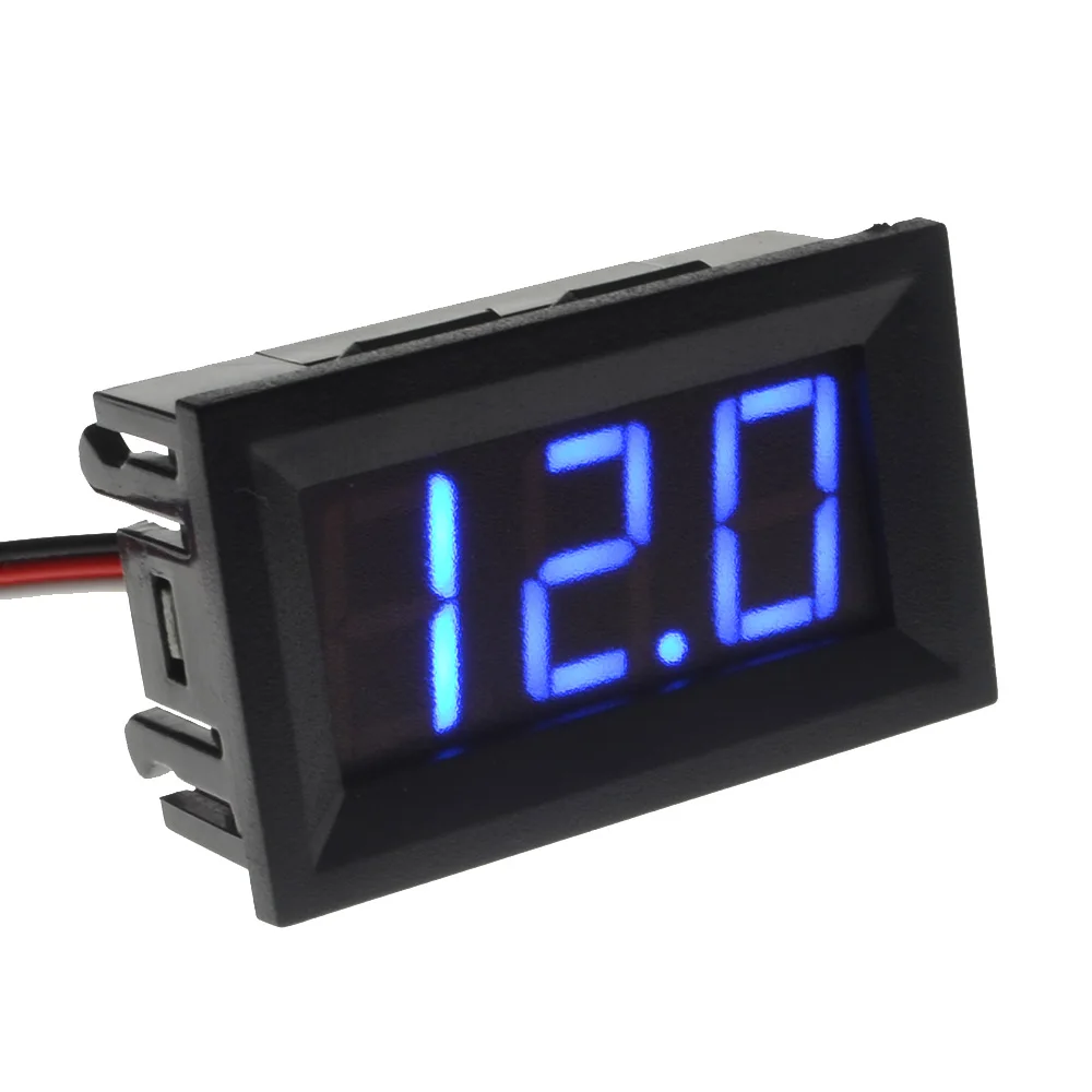 Новый 50 шт./лот 3 провода красный/синий/зеленый 0 56 &quotDC0 100V внешний источник