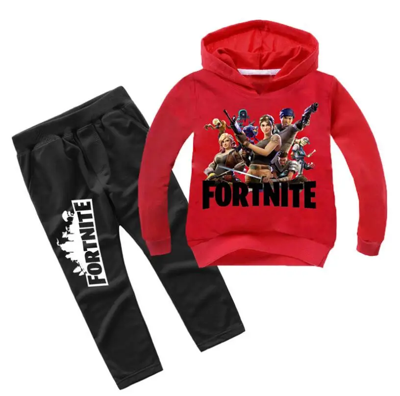 

Kids Boys Girls Cool Fashion 2 Piece Hoodeds Coat+Sports Pants Tracksuits Sets 3-10Years Children Clothing