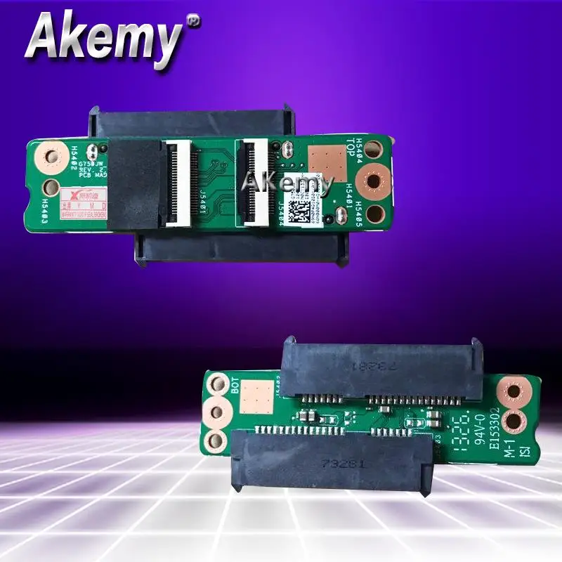 

Akemy G750JH For ASUS G750JH G750 G750J G750JW G750JS G750JZ G750JS Series HDD Hard Drive Connector Board Full Tested