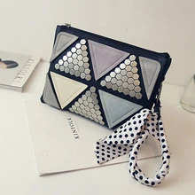 2016 Nova summer fashion patchwork sacos de mulheres mensageiro rebite sacos das mulheres do desenhador bolsas pequenas bolsas de senhora saco crossbody frete grátis