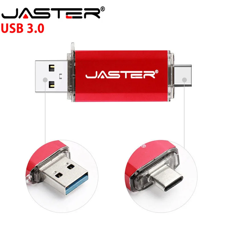 USB флеш накопитель 3 в 1 OTG 0 + Micro usb Type C 128/64/32/16/8/4 ГБ|USB флэш-накопители| |