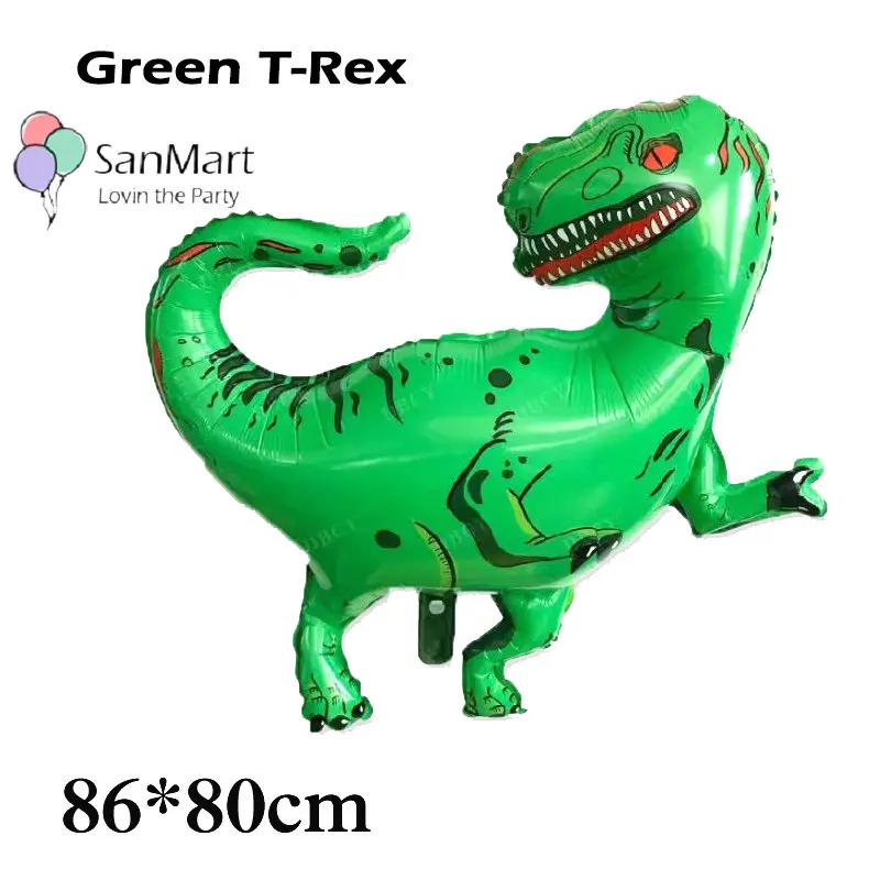 Globos de fiesta de dinosaurio 3D ultraforma 3D t-rex 36 \