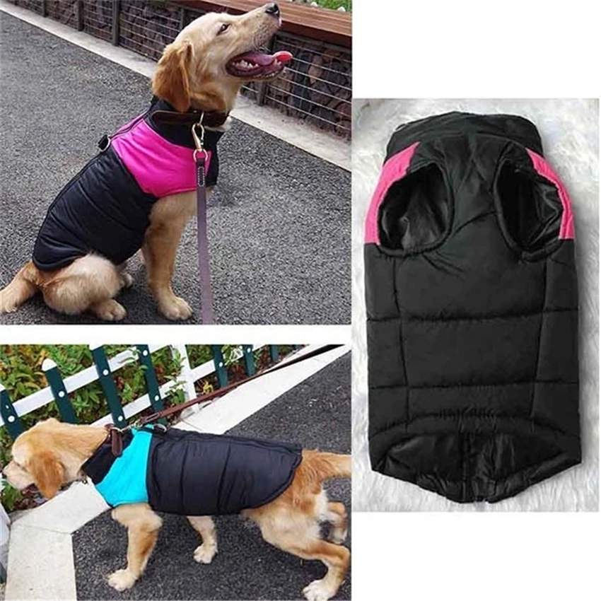 Щенок жилет куртка водонепроницаемый собака породы чихуахуа одежда утолщенная теплая зимняя одежда для собак пальто для маленьких средних и больших собак Куртки