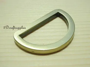 

d ring d-rings purse ring alloying anti brass 32 mm 1 1/4 inch 10pcs U49