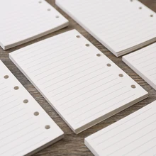 A5 A6 Bullet Journal точечный блокнот наполнитель бумажная сетка линия Bland делать Еженедельный ежемесячный планировщик крафт внутренние страницы C15 D10