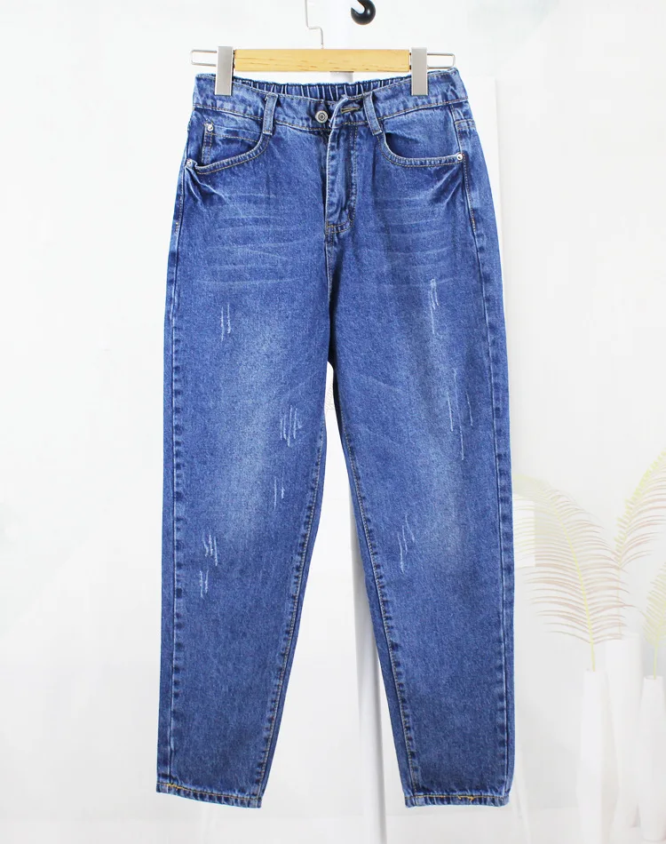 Loose Blue Jeans Women Plus Size 