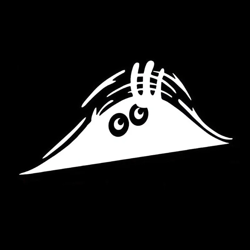 Peeking Monster Auto dons наклейки на автомобиль царапины черный|car sticker|monster car stickersstickers stickers
