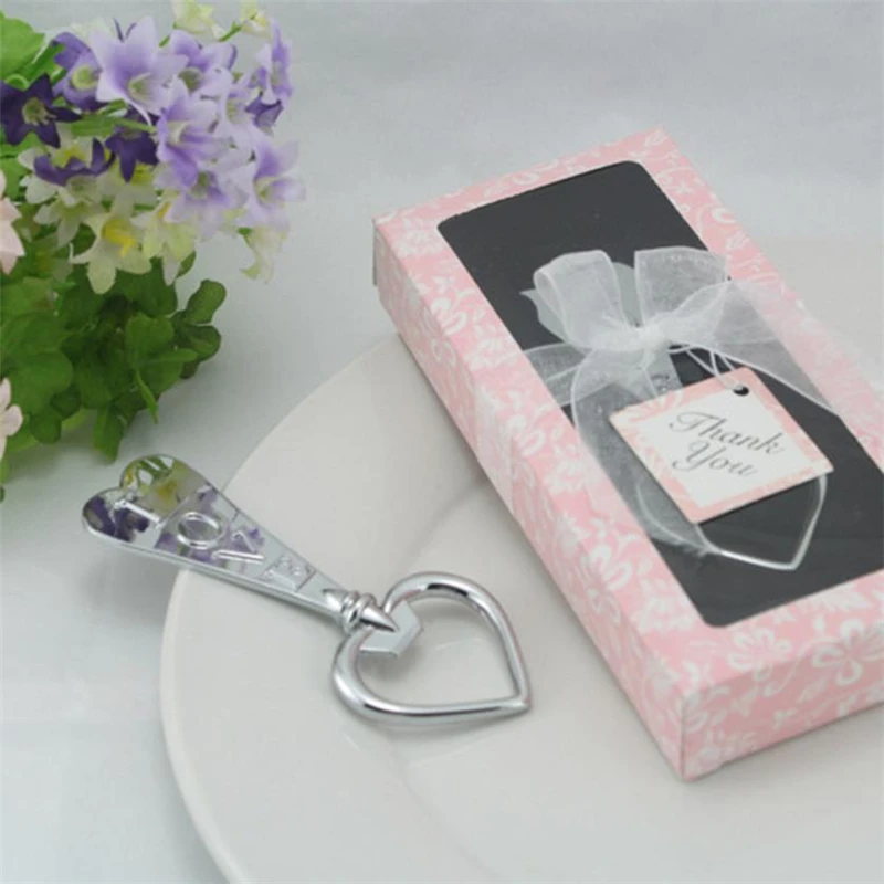Unique Love Heart Beer Bottle Opener Wedding Party Favors High Quality Eco Friendly easy