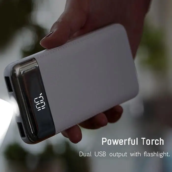 Общий Портативный двойной USB внешний Литий полимерный аккумулятор без заряда