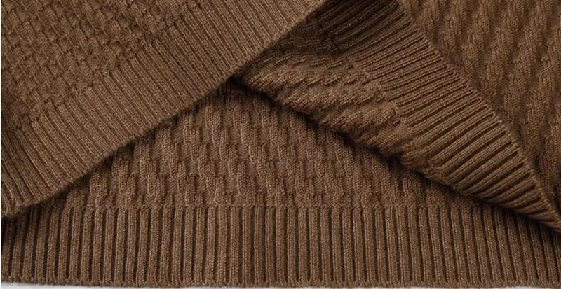 Новинка Осень зима мужской свитер мужской модный бренд Повседневный свитер с v-образным вырезом мужской длинный рукав Хеджирование вязаный свитер SWT01