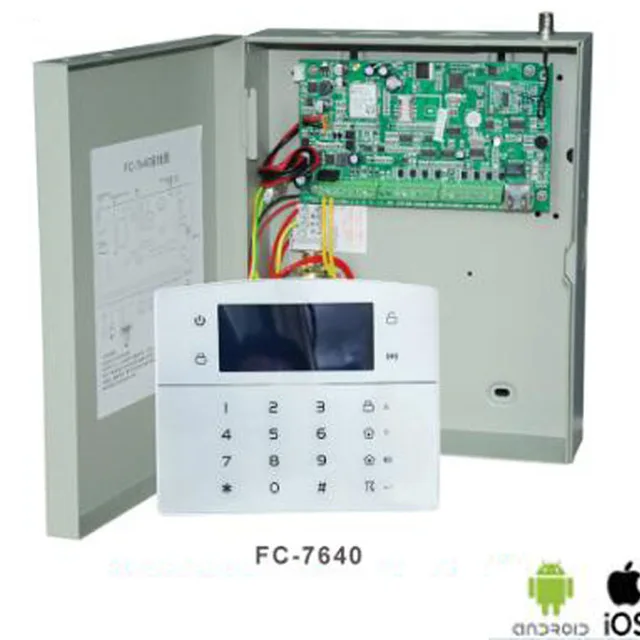 Industrial Network Alarm Security System FC 7640 Hard Wired TCP IP