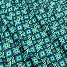 Трикотажная Геометрическая ткань спандекс с принтом высокие эластичные леггинсы изготовление ткани по двору