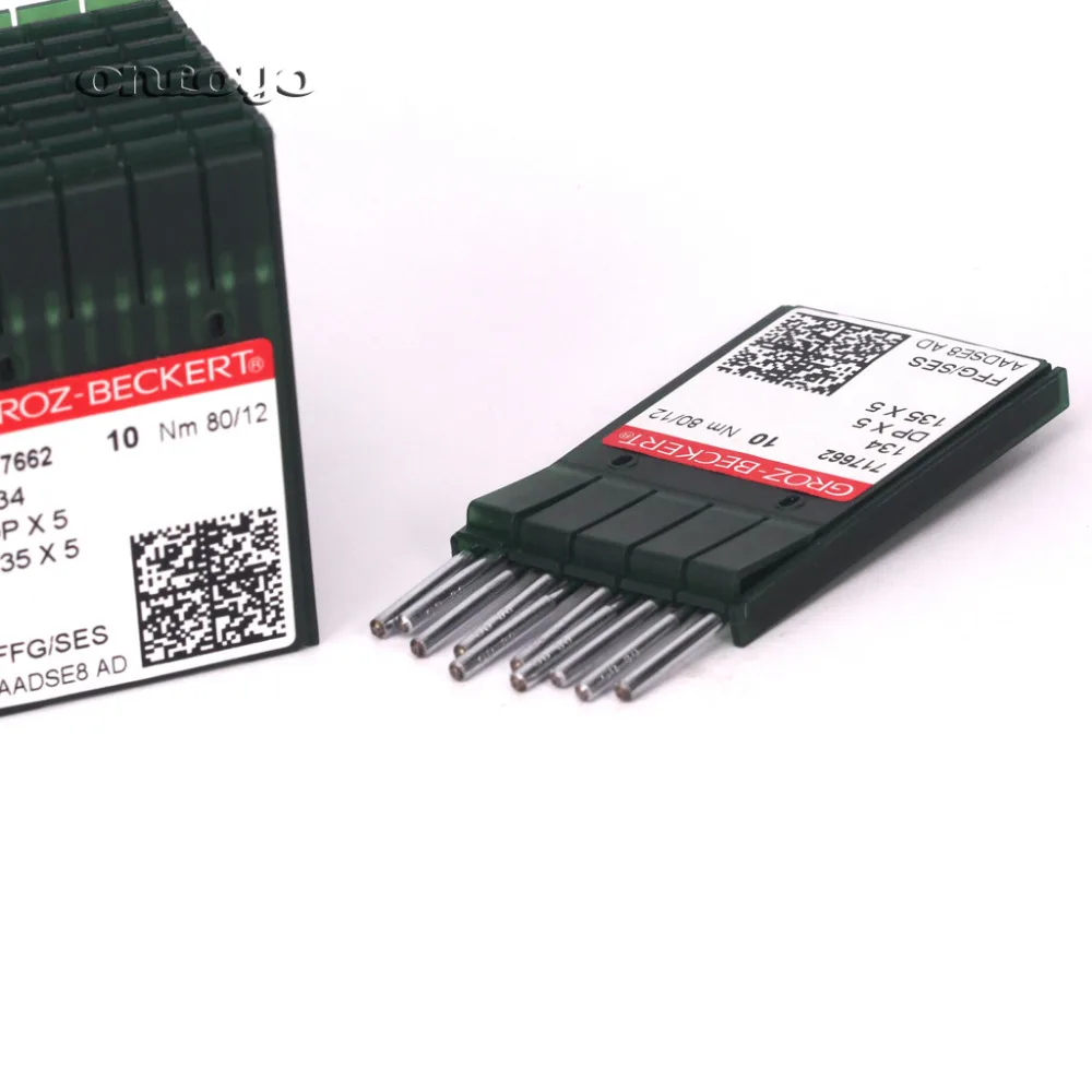 DPX5 135X5 134 100 Groz Beckert 134R шариковая точка (FFG) швейные иглы для швейной машины 1