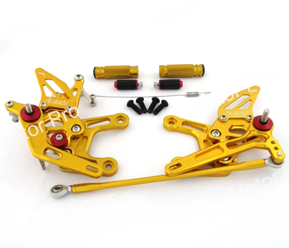 Adjustable Footrests For KAWASAKI NINJA ZX10R 2015 2016 2017 Foot Rest