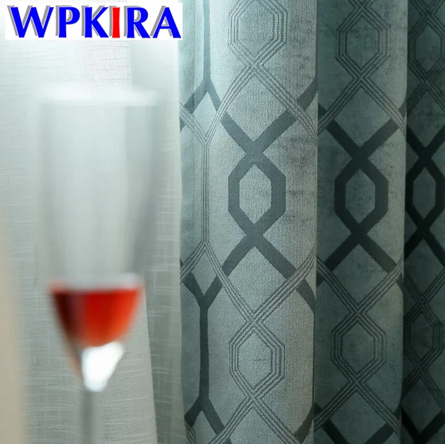 Best Offers Modern Window Curtains Home Decoration Fashion Fabrics For Curtains Living Room Plaid Window Treatment Balcony Green WP110-30 Best Offers Modern Window Curtains Home Decoration Fashion Fabrics For Curtains Living Room Plaid Window Treatment Balcony Green WP110-30