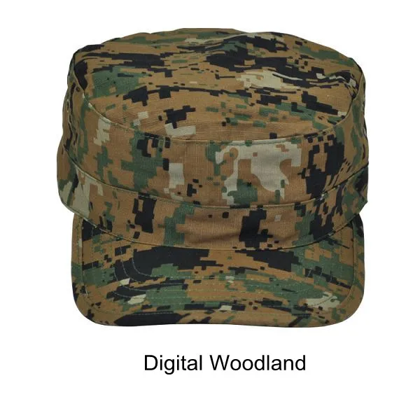 ACU 50/50 Nyco Rip-Stop Patrol cap Camo патрульная шляпа - Цвет: Digitao woodland