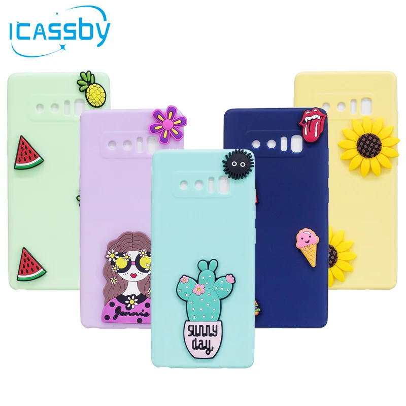 

Luxury 3D Case For Samsung Galaxy Note 8 Case Phone Cases For Samsung Note 8 Coque For Galaxy Note 8 Case Etui Capinha