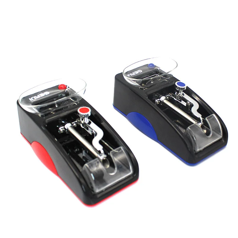 

Mini manual cigarette Rolling machine Electric cigarette maker Automatic Tobacco Injector Maker EU and US plug Drop Shipping