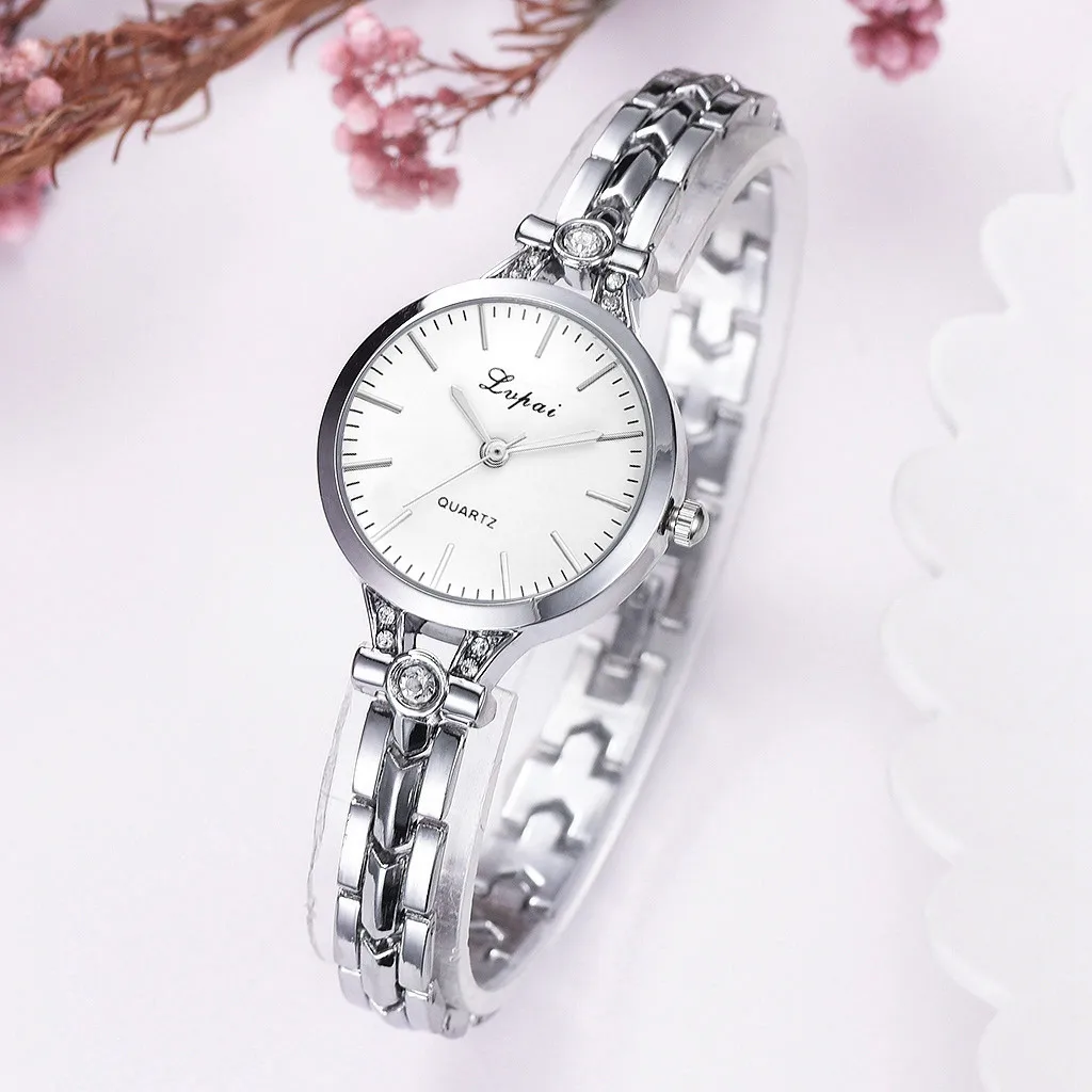 Простые повседневные модные часы с круглым циферблатом маленькие и изысканные женские часы-браслет женские часы нарядные часы украшения для вечеринки, подарки Fe - Цвет: C