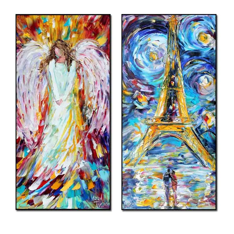 

5D diamond embroidery Eiffel Tower and angel Diy Diamond Mosaic Pictures For Living Room Diamond Painting