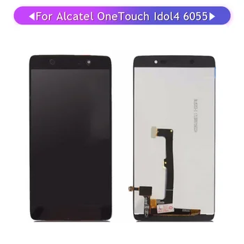 

3PCS For Alcatel One Touch Idol 4 6055 OT6055 6055B 6055Y LCD Display Touch Screen Assembly Glass Panel Digitizer Touch Sensor