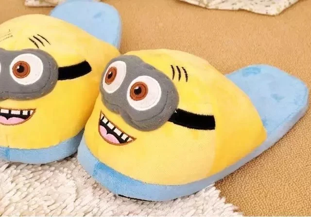 mens minion slippers