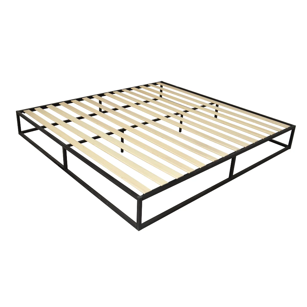 King Size Metal Bed Frame with Slat Dropshipping