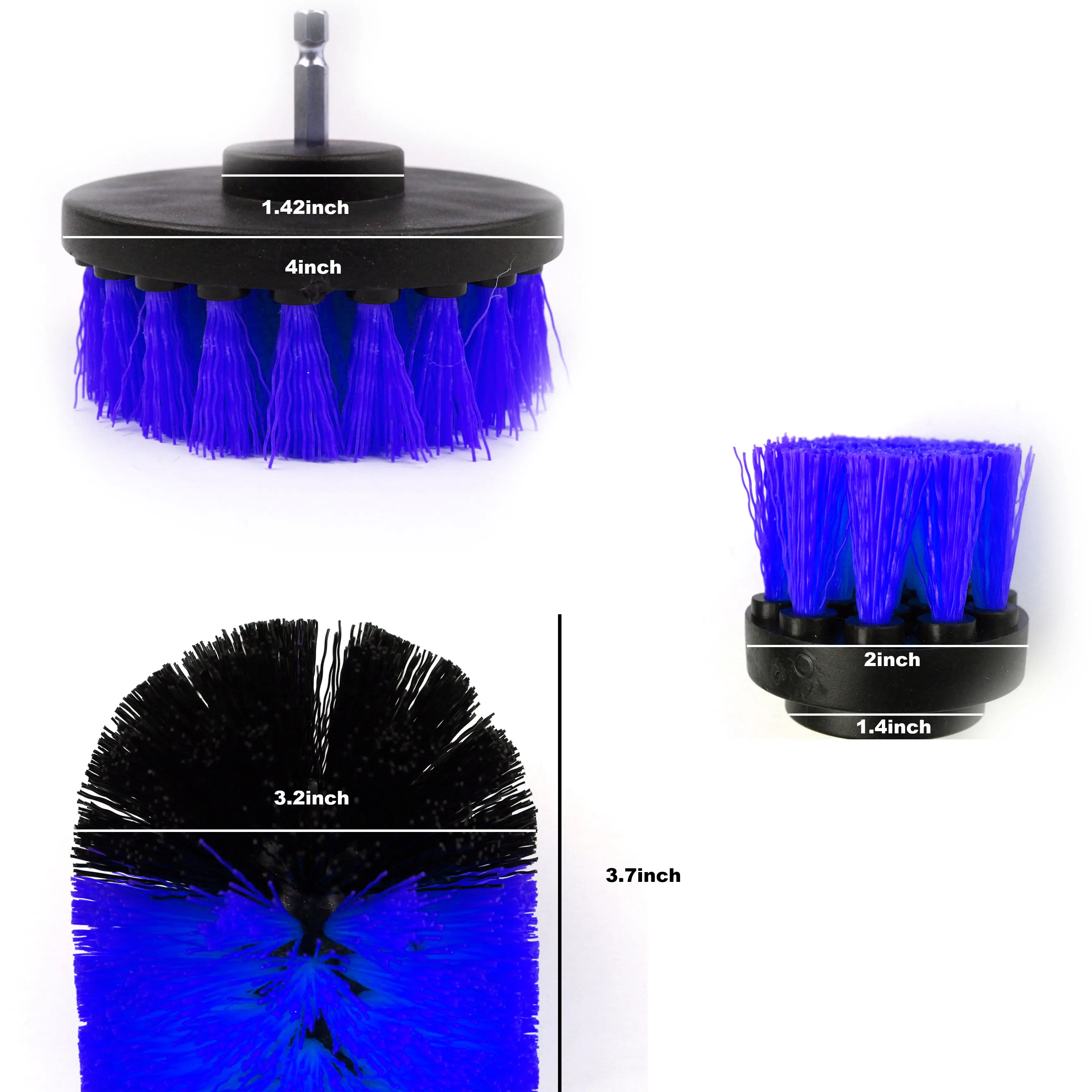 MAXMAN дрель Scrubber домашняя щетка для чистки щетка синяя мощность скраб-щетка для ванная, душ вращающийся очиститель