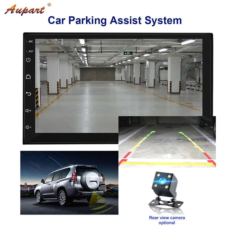 Flash Deal Android 7.0 Navigation 2 din for passat b6 car radio gps din radio car stereo 2din autoradio with rear view camera 4