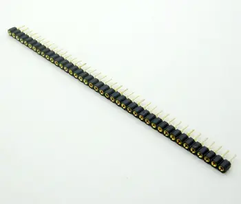 

20pcs ALL 800PIN !! Single Row round hole 1X40 Pin Crystal socket DS18B20 socket 2.54 mm