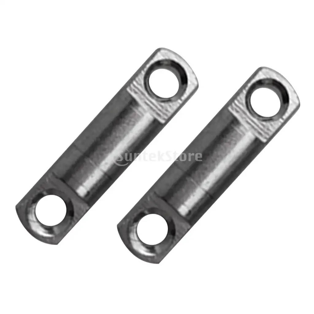 Pack 2 Stainless Steel Scuba Diving Diver Finger Reel Spool Line Double Swivels - Prevent Line Twisting