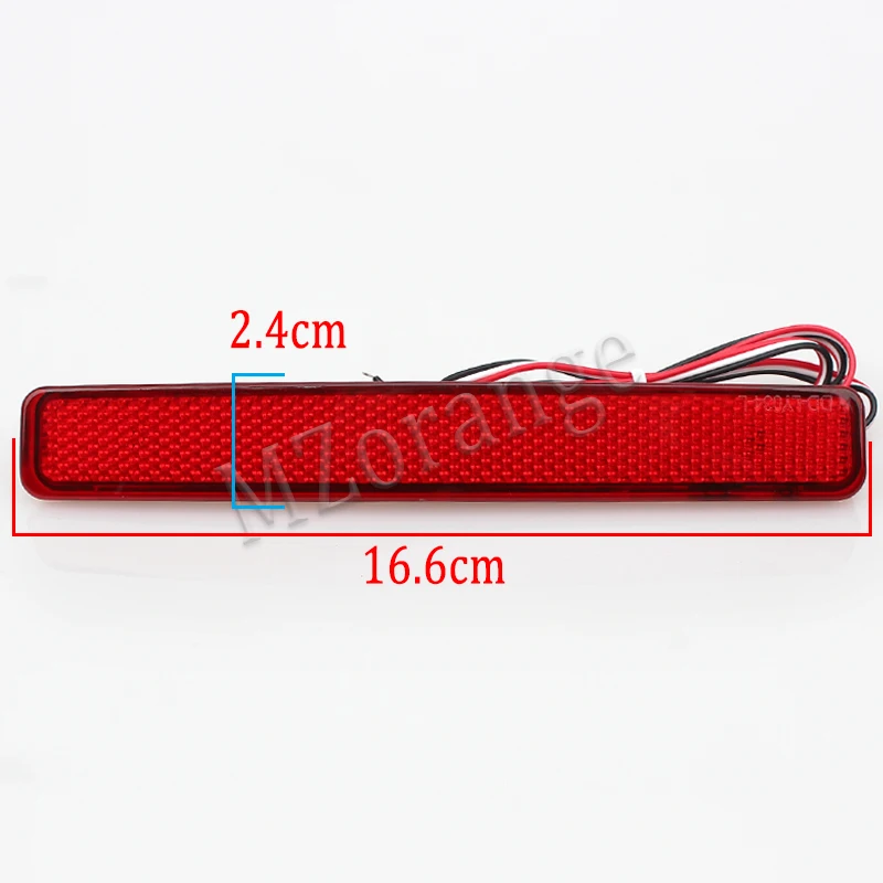 Светодиодный задний бампер отражатель для Volkswagen VW T5 Transporter/Caravelle/Multivan 2003 2011 авто