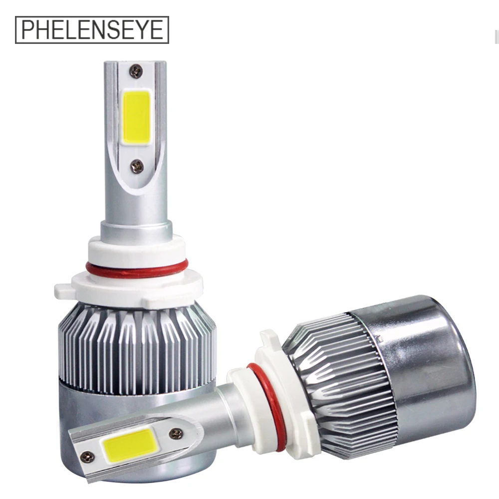 H1 H3 H4 H7 H11 9005 9006 9007 C6 Cветодиодные лампы для авто фары led лампа ходовые огни лед