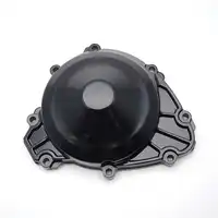Motorcycle Black Aluminum Left Side Crankcase Stator Starter Engine Cover For YAMAHA YZF R1 YZF-R1 2009 2010 2011