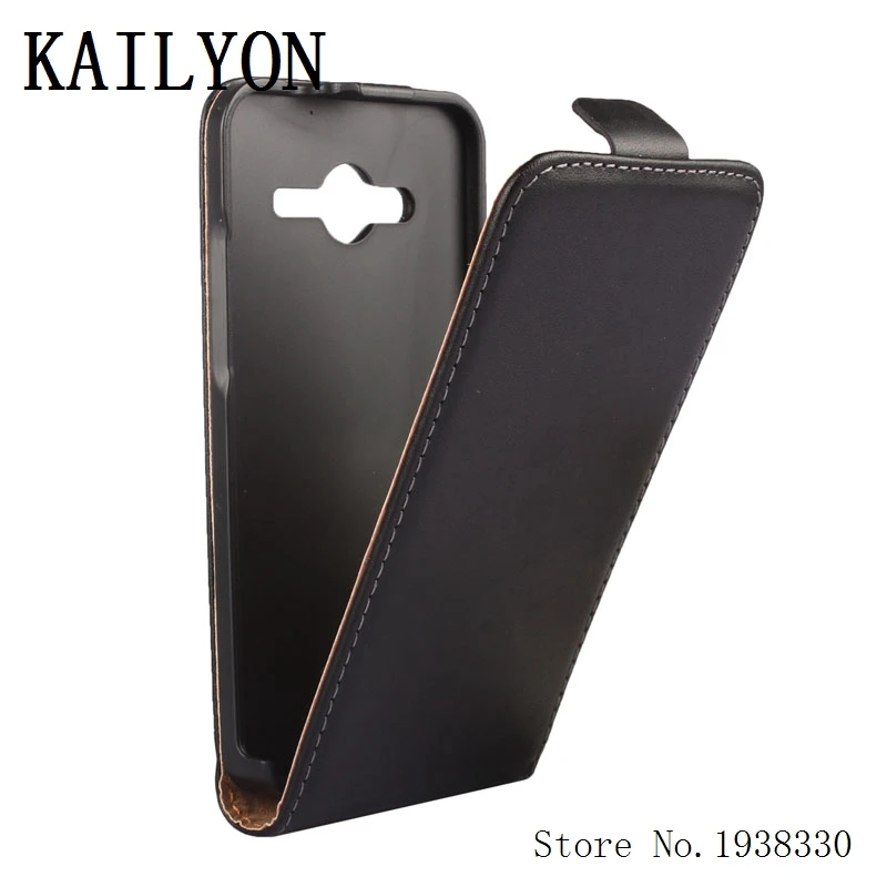 KAILYON G355H Роскошный кожаный чехол-книжка для samsung Galaxy Core 2 Core2 G355H G3559 модный ретро чехол для телефона задняя крышка сумки