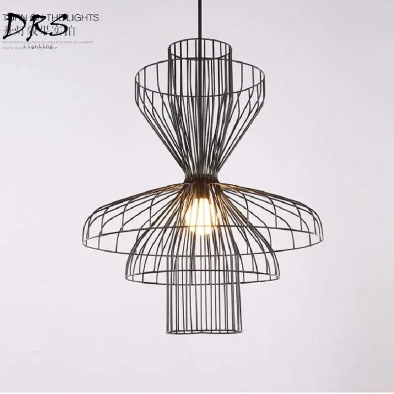 

Post-modern Lustre Pendant Lights Parachute Skirt Iron Hanging Lamp Living Room Home Decor Luminaire Lamparas Lustre Lighting