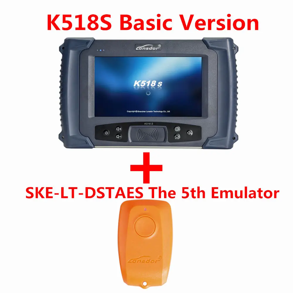 Новинка Lonsdor K518S Базовая версия авто ключ программист одометр Регулировка для всех делает бесплатно для BMW FEM/EDC SKP1000 - Цвет: With SKE-LT Orange