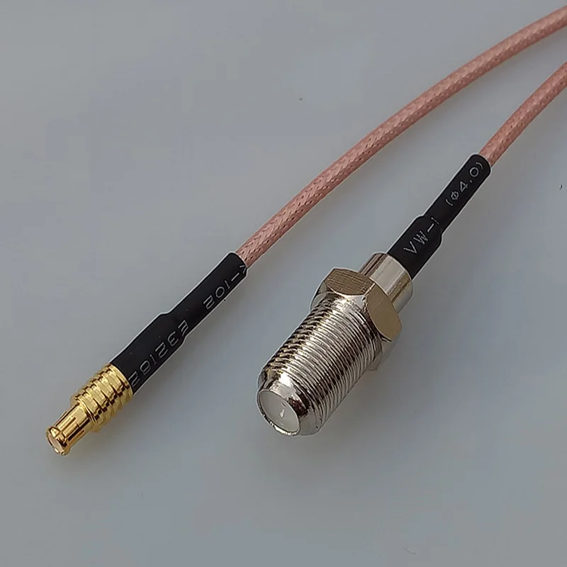 Customize Coaxial RF Cable WIFI antenna adapter MCX male straight