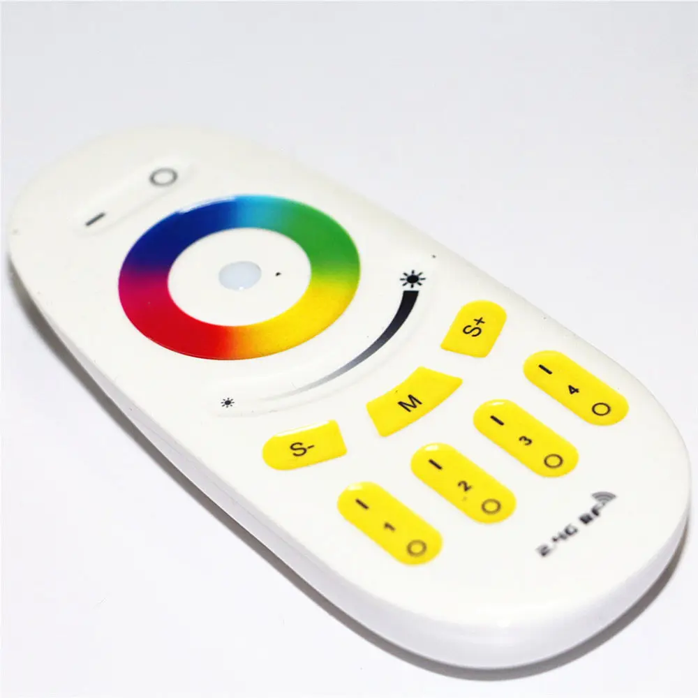ASMT светодиодный 2,4G RF беспроводной сенсорный экран RGBW Mi светильник пульт дистанционного управления светодиодный Dimer для RGB RGBW RGBWW светодиодный светильник светодиодный лампочка