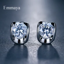 Emmaya, модные серьги в горошек, кубический циркон, высокое качество, серьги-гвоздики для женщин, букле D'oreille Pendientes Mujer, подарок