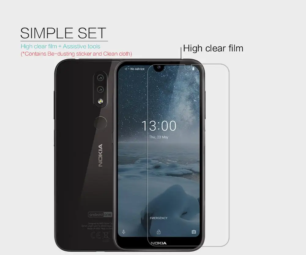 2 шт/партия для Nokia 4,2 протектор экрана NILLKIN матовая защитная пленка или супер прозрачная защита экрана против отпечатков пальцев