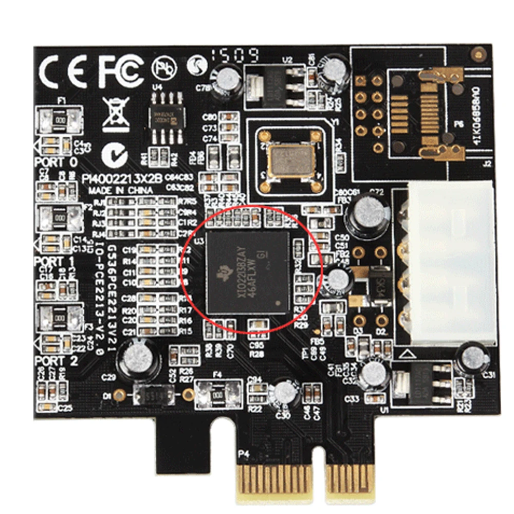 2 порта 1394B + 6 Pin 1394A PCI e карта Внешний Firewire 800 400 IEEE 1394b экспресс чипсет TI2213|pci express
