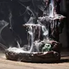 Mountains River Waterfall Incense Burner Fountain Backflow Aroma Smoke Censer Holder Office Home Unique Crafts ► Photo 2/5