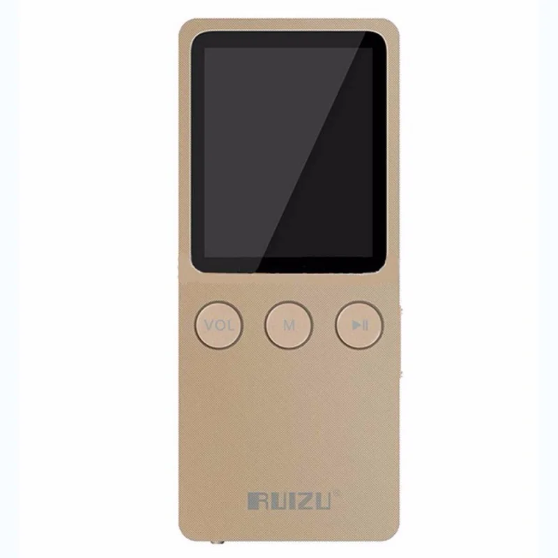 

RUIZU X08 MP3 Player 8GB HiFi Lossless Music Walkman Video Radio FM Have Speaker Support Micro SD TF Card Can Play 200 Hours