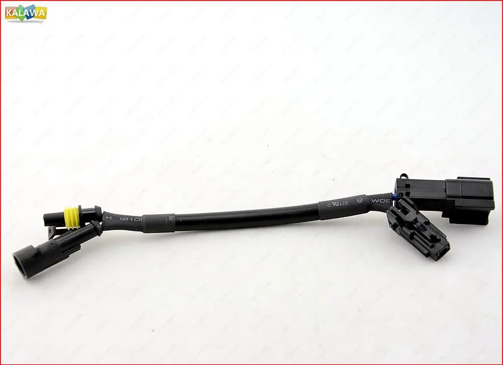 free shipping one pair HID lamp ballast wire AMP KET04 big square connector adaptor AAA