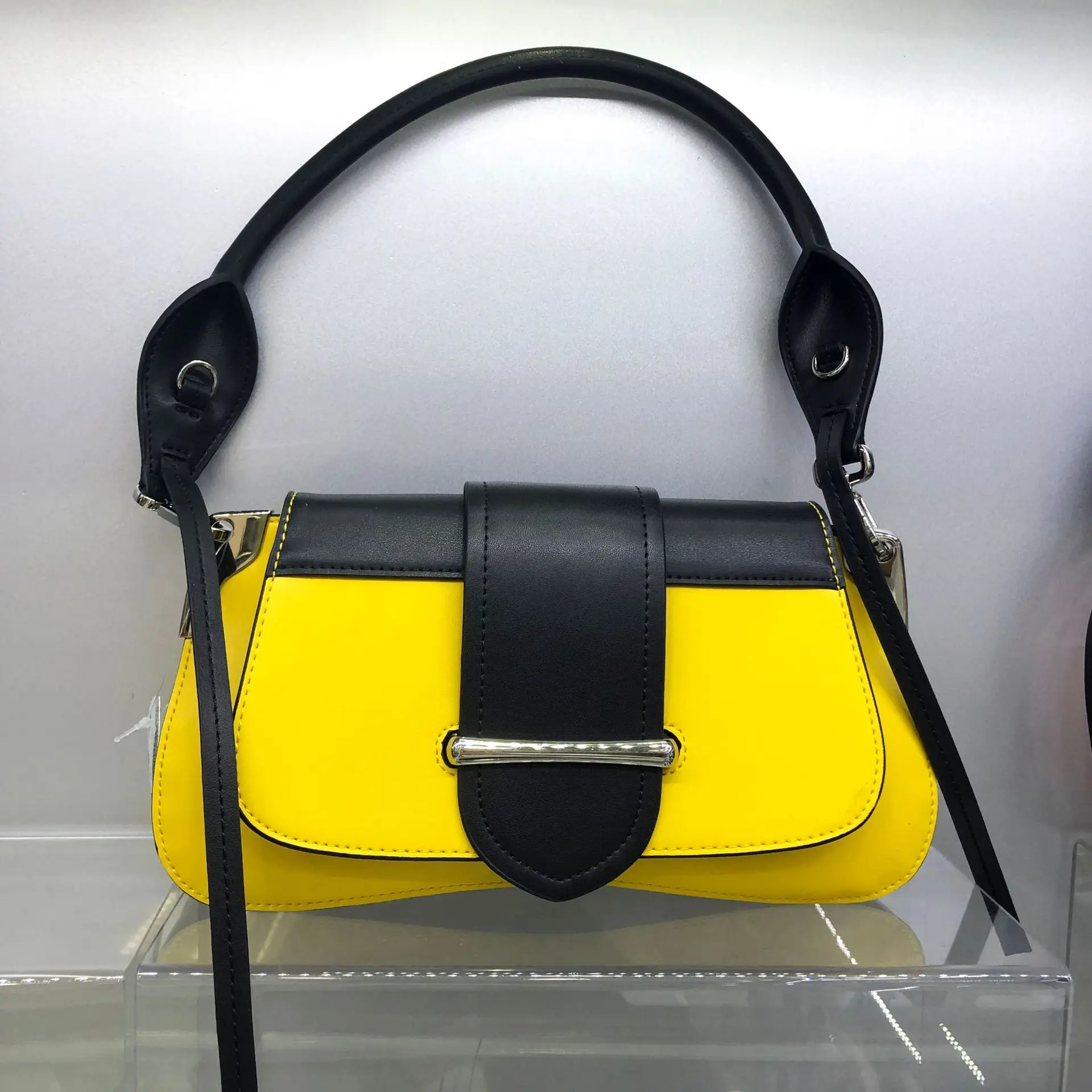 genuíno cor hit crossbody marca designer senhoras