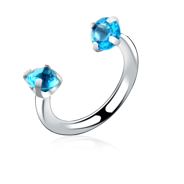 Steel Earring Internal Piercing Septo Nose Lip Eyebrow Ear Septum Cartilage Helix Captive Hoop Rings Piercing Jewelry