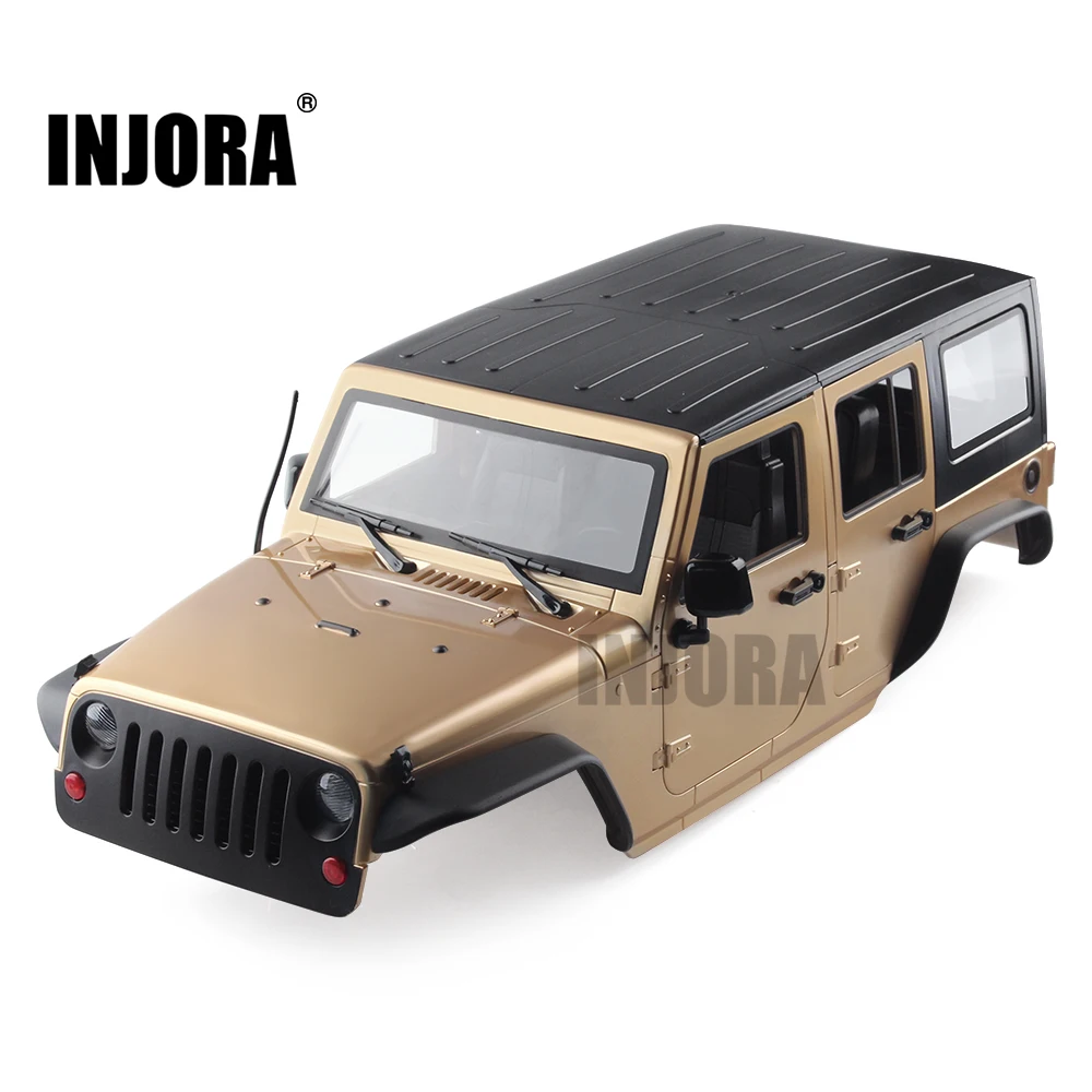

6 Color Available 1/10 RC Rock Crawler 12.3inch 313mm Wheelbase Body Shell for Axial SCX10 & SCX10 II 90046 90047